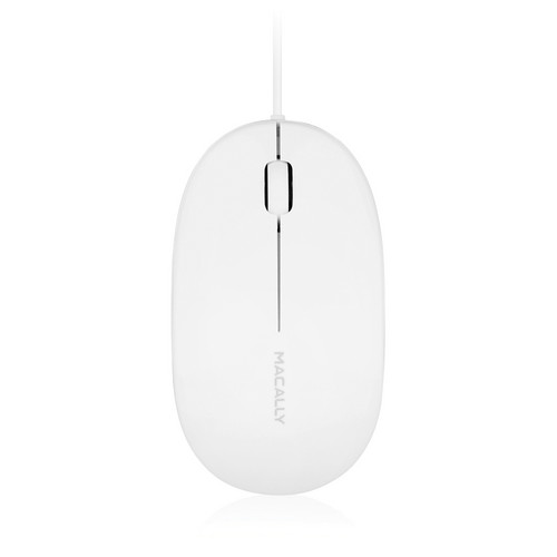 Macally 3-Button USB Optical Mouse For Mac & PC