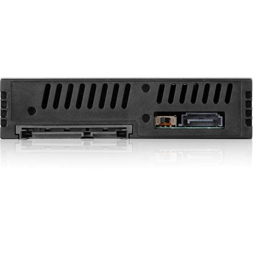 iStarUSA 3.5" to 2 x 2.5" SATA I/II/III 6 Gb/s Hot-Swap Drive Cage (Black)