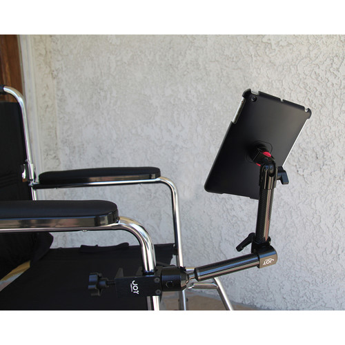 The Joy Factory MagConnect Carbon Fiber Wheelchair Mount for iPad mini, iPad mini 2, iPad mini 3