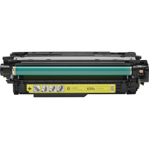 HP 654A Yellow LaserJet Toner Cartridge