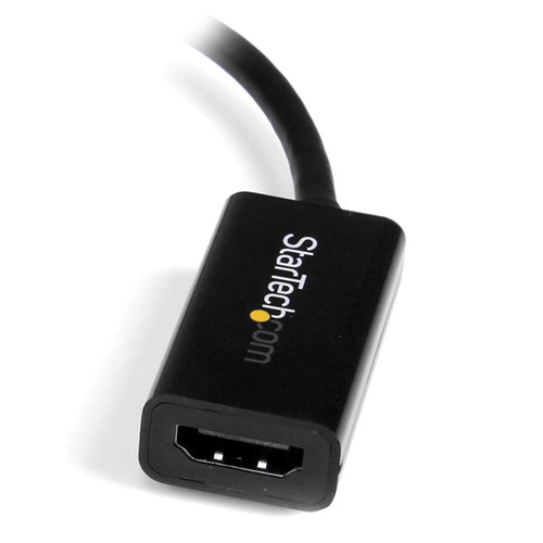 StarTech Mini DisplayPort 1.2 to HDMI 4K Audio/Video Converter (Black)