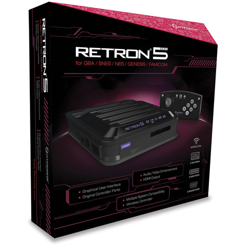HYPERKIN RetroN 5 Gaming Console (Black)