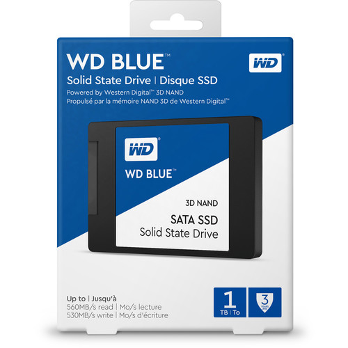WD 1TB Blue 3D NAND SATA III 2.5" Internal SSD (OEM)