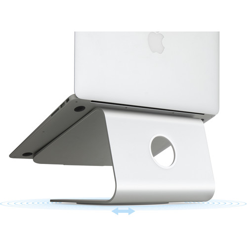 Rain Design mStand360 Laptop Stand with Swivel Base (Silver)