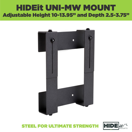 HIDEit Mounts Adjustable Medium/Wide Wall Mount Bracket