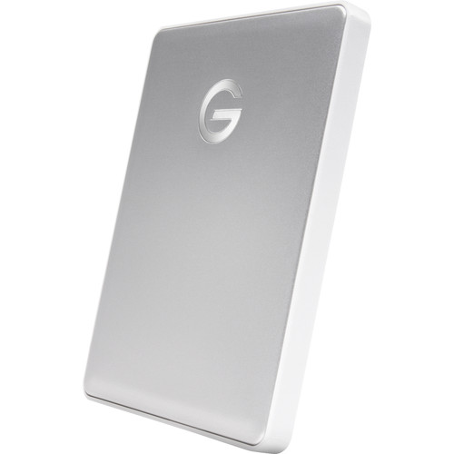 G-Technology 2TB G-DRIVE mobile USB 3.1 Gen 1 Type-C External Hard Drive (Silver)