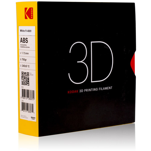 Kodak 1.75mm ABS Filament (750g, White)