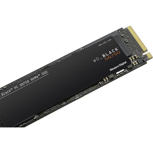 WD 500GB WD_BLACK SN750 NVMe M.2 Internal SSD