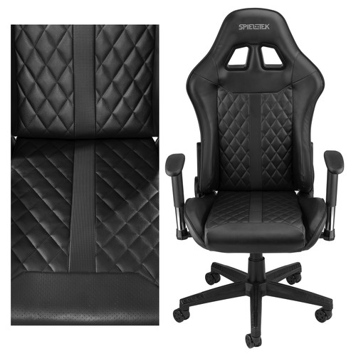Spieltek 100 Series Gaming Chair (Black)