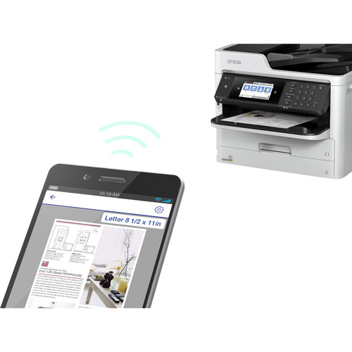 Epson WorkForce Pro WF-C5710 Network Multifunction Color Printer with Replaceable Ink Pack System