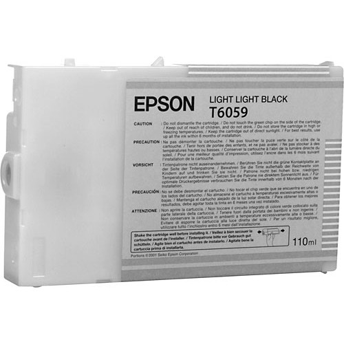 Epson UltraChrome K3 Light Light Black Ink Cartridge (110 ml)