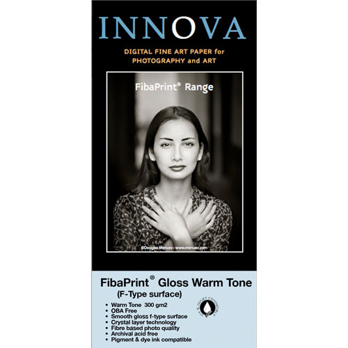 Innova FibaPrint Warm Glossy Inkjet Photo Paper (17" x 49.2' Roll)