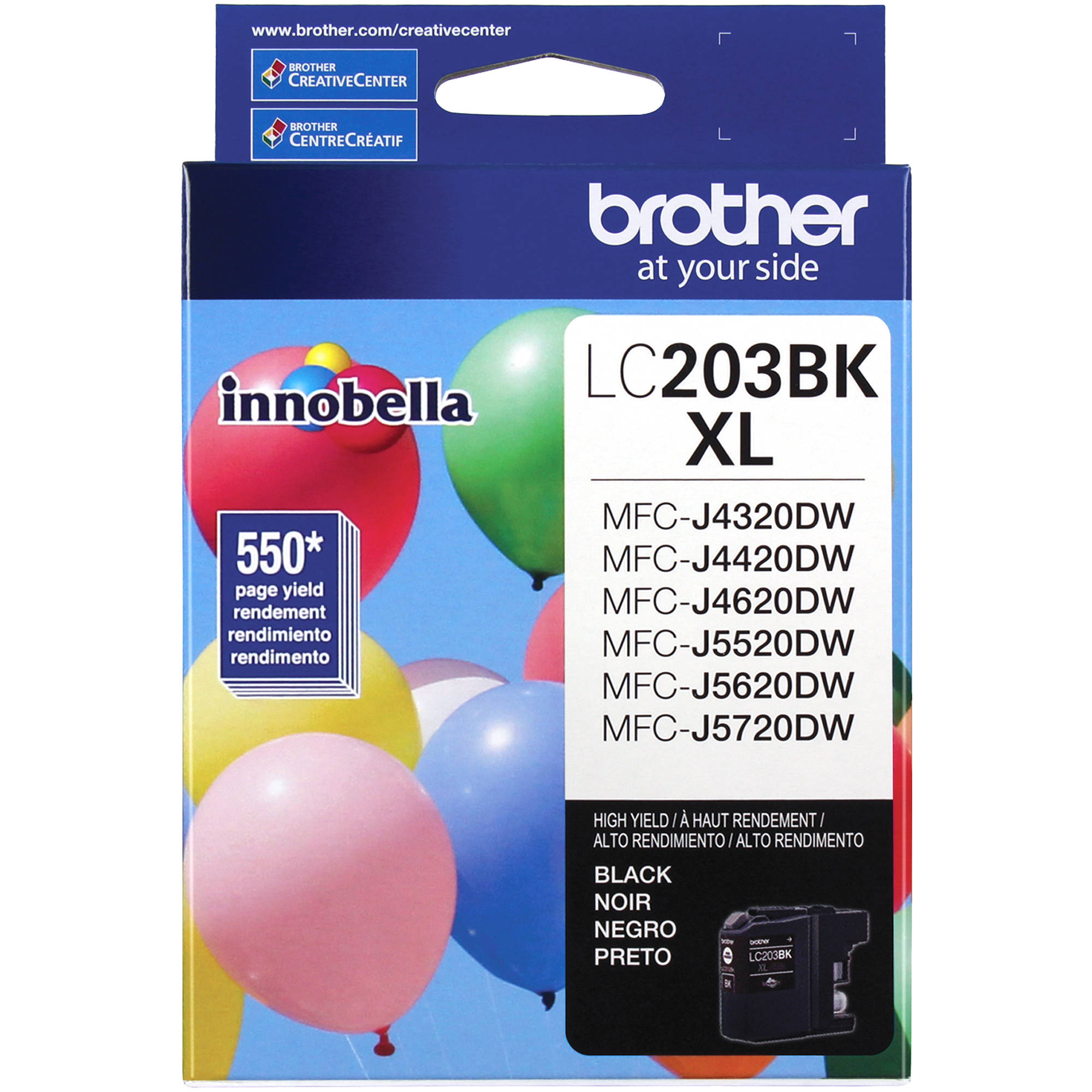 Brother LC203BK Innobella High Yield XL Series Black Ink Cartridge