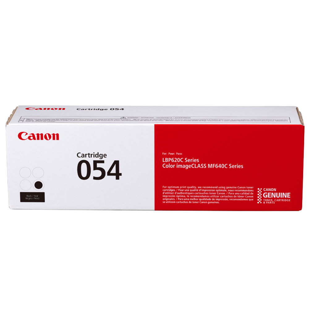 Canon 054 Standard-Capacity Black Toner Cartridge
