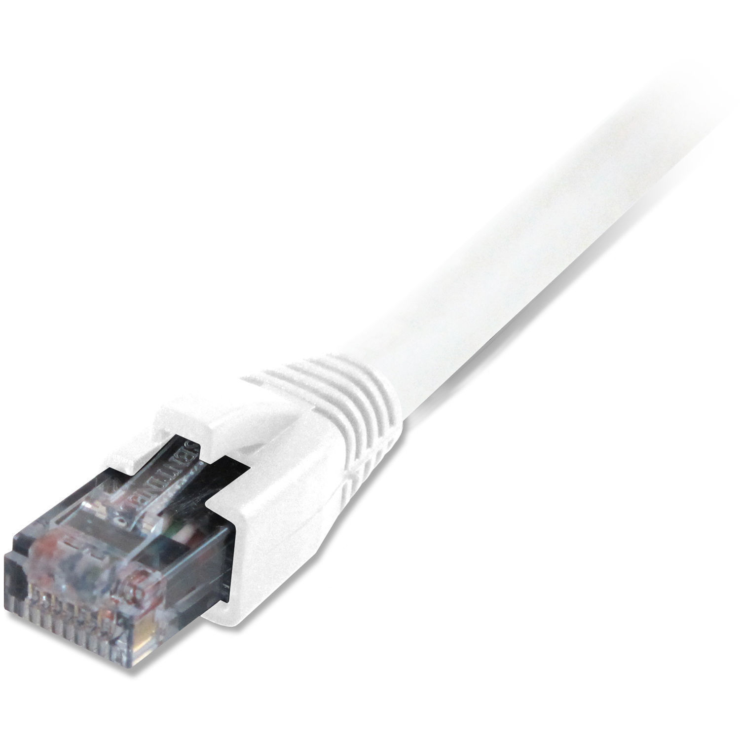 Comprehensive 50' Cat6 Snagless Solid Plenum Shielded Patch Cable (White)