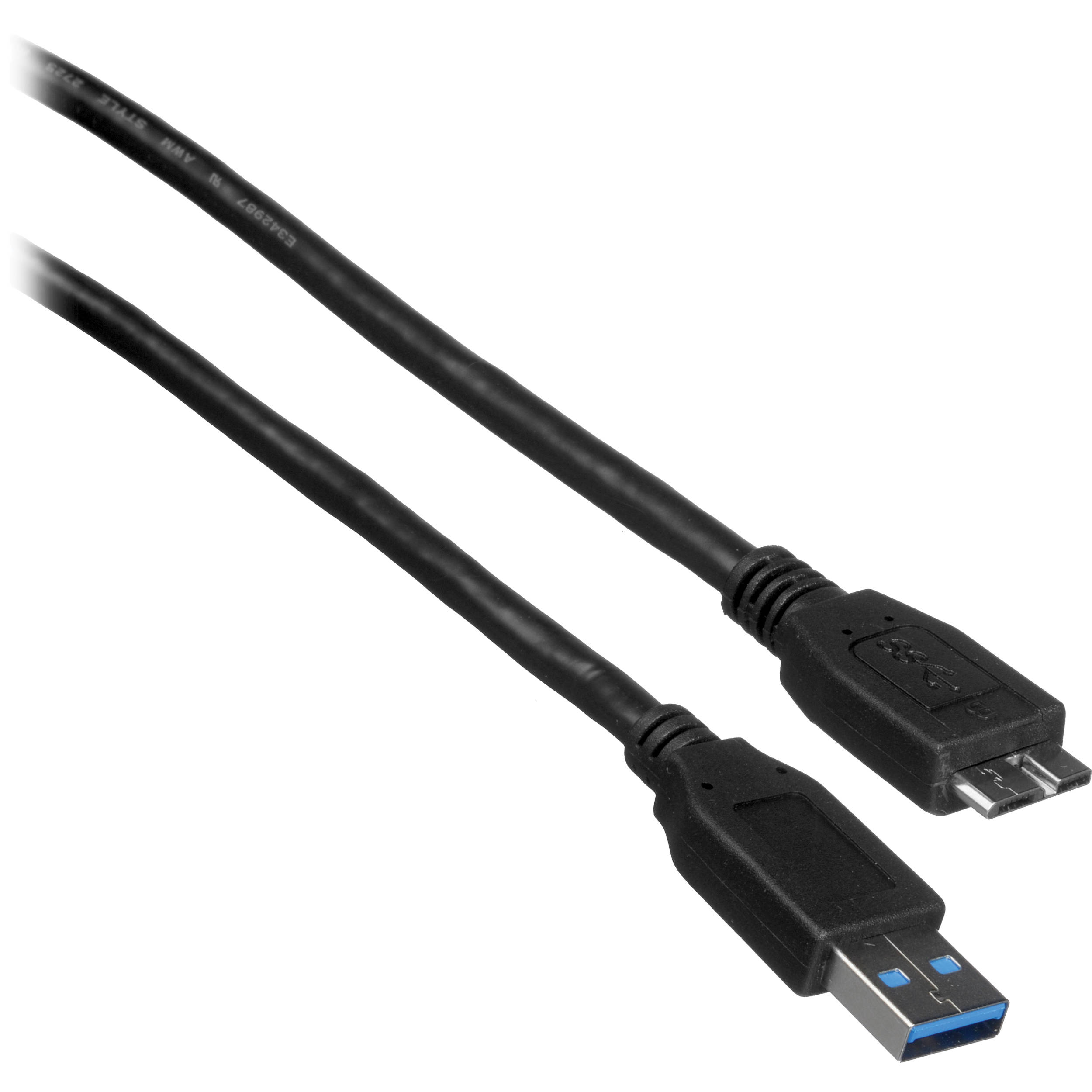 Comprehensive USB 3.1 Gen 1 Type-A Male to Micro-USB Male Cable (Black, 15')