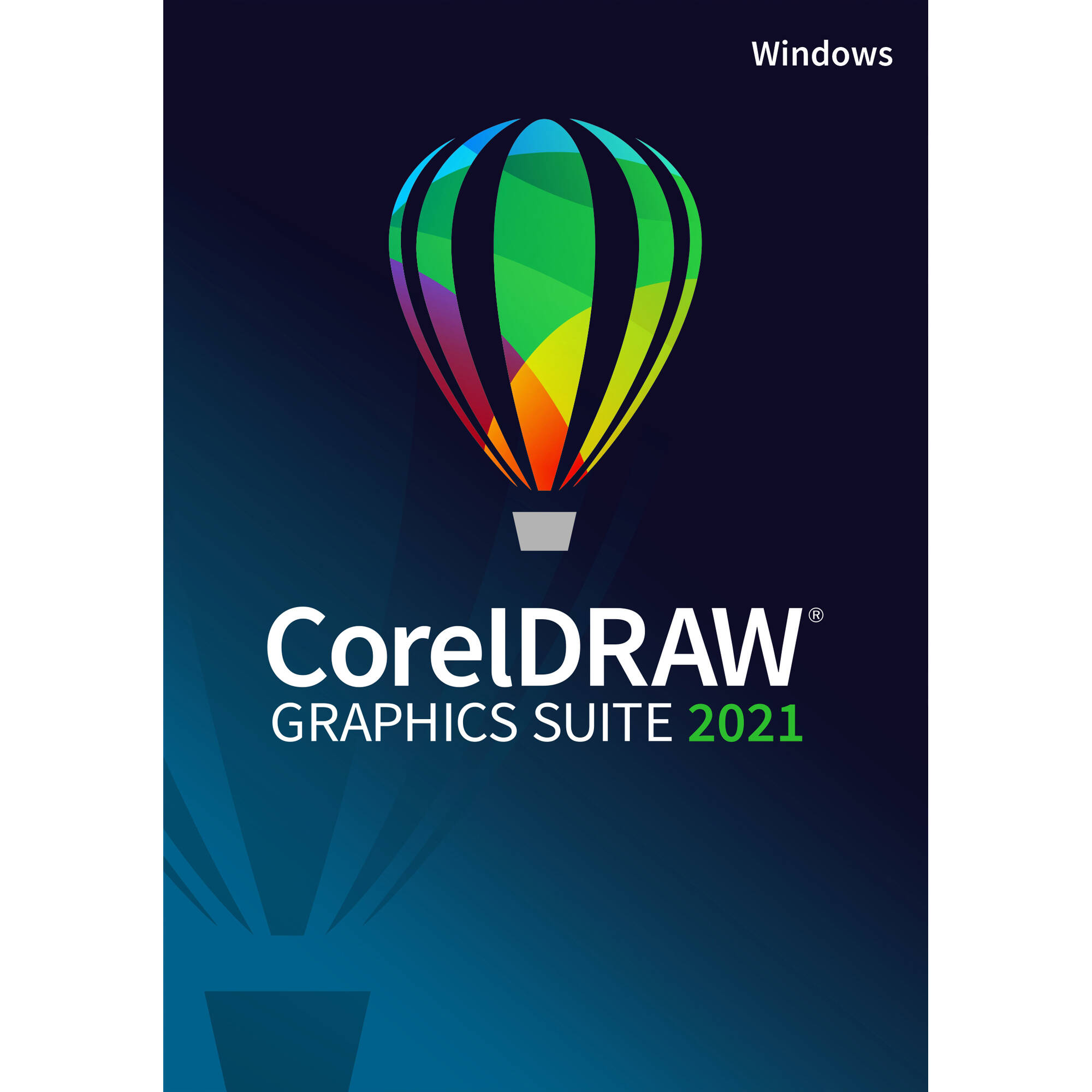 Corel CorelDRAW Graphics Suite 2021 for Windows (Boxed / Standard Edition / Perpetual License)