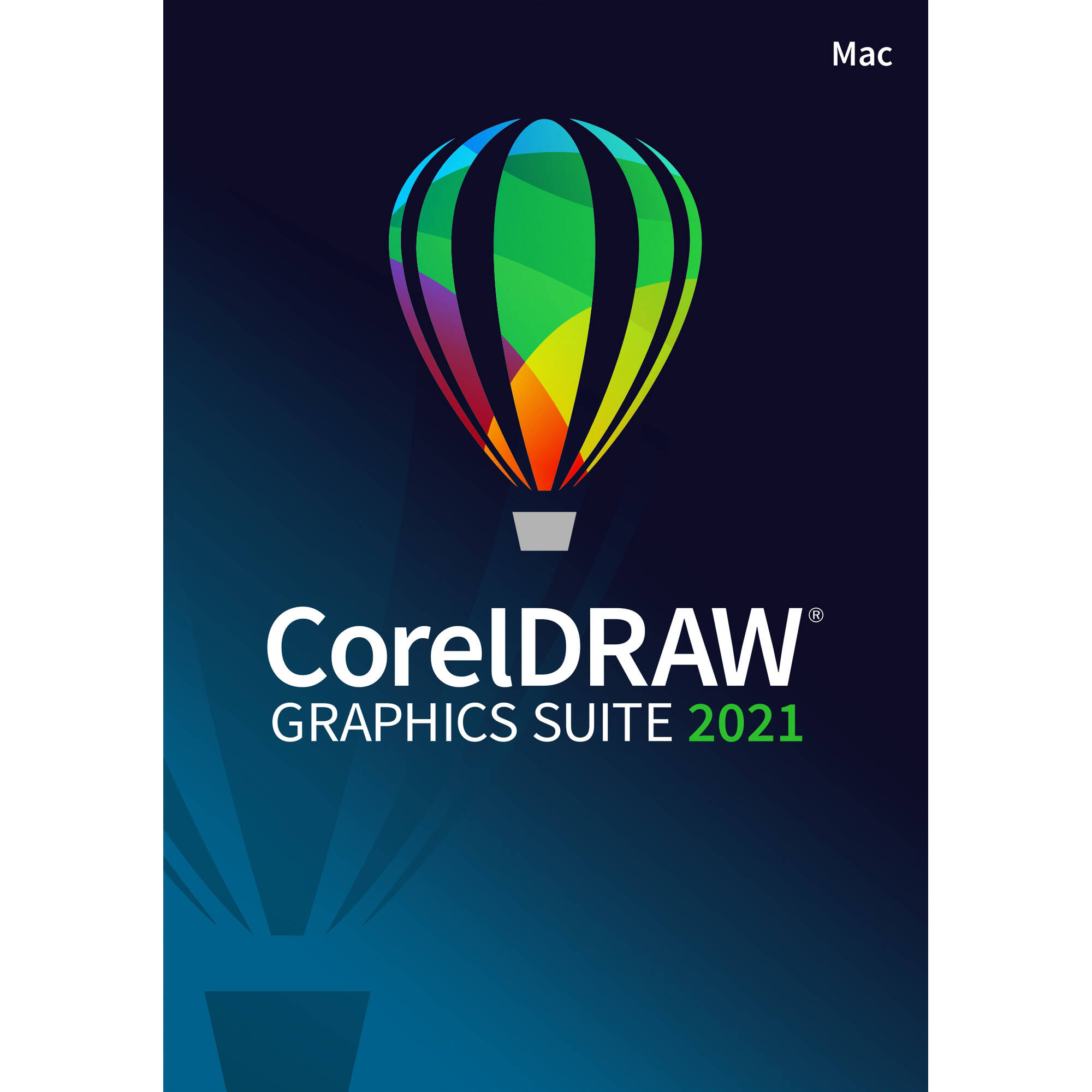Corel CorelDRAW Graphics Suite 2021 for Mac (Boxed / Education Edition / Perpetual License)
