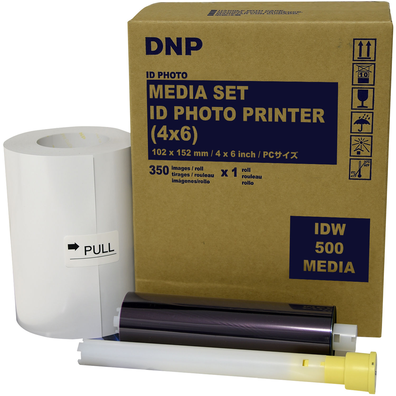 DNP IDW500 Media Set (4 x 6", 350 Prints)