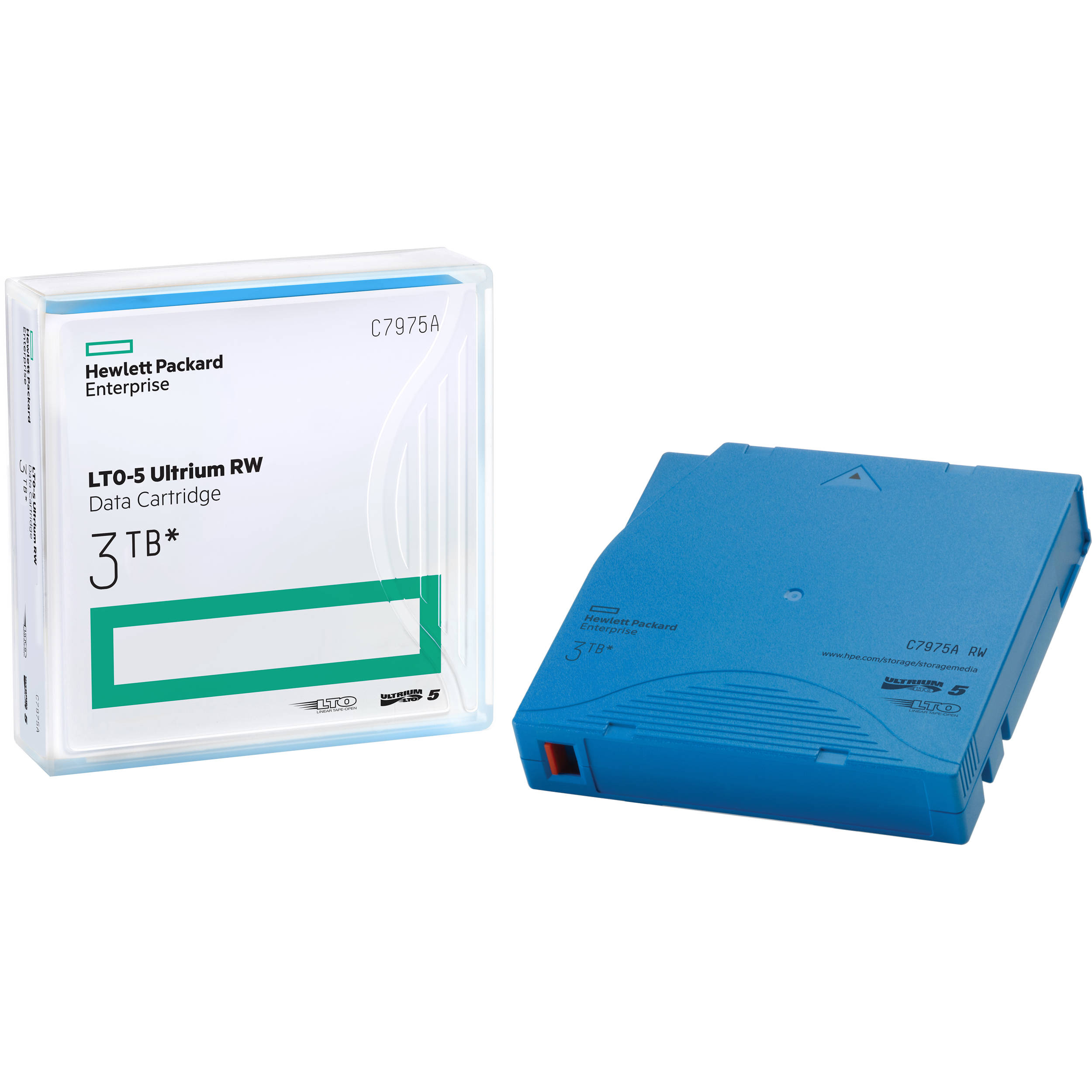 Hewlett Packard Enterprises 3TB LTO-5 Ultrium RW Data Cartridge (Light Blue)