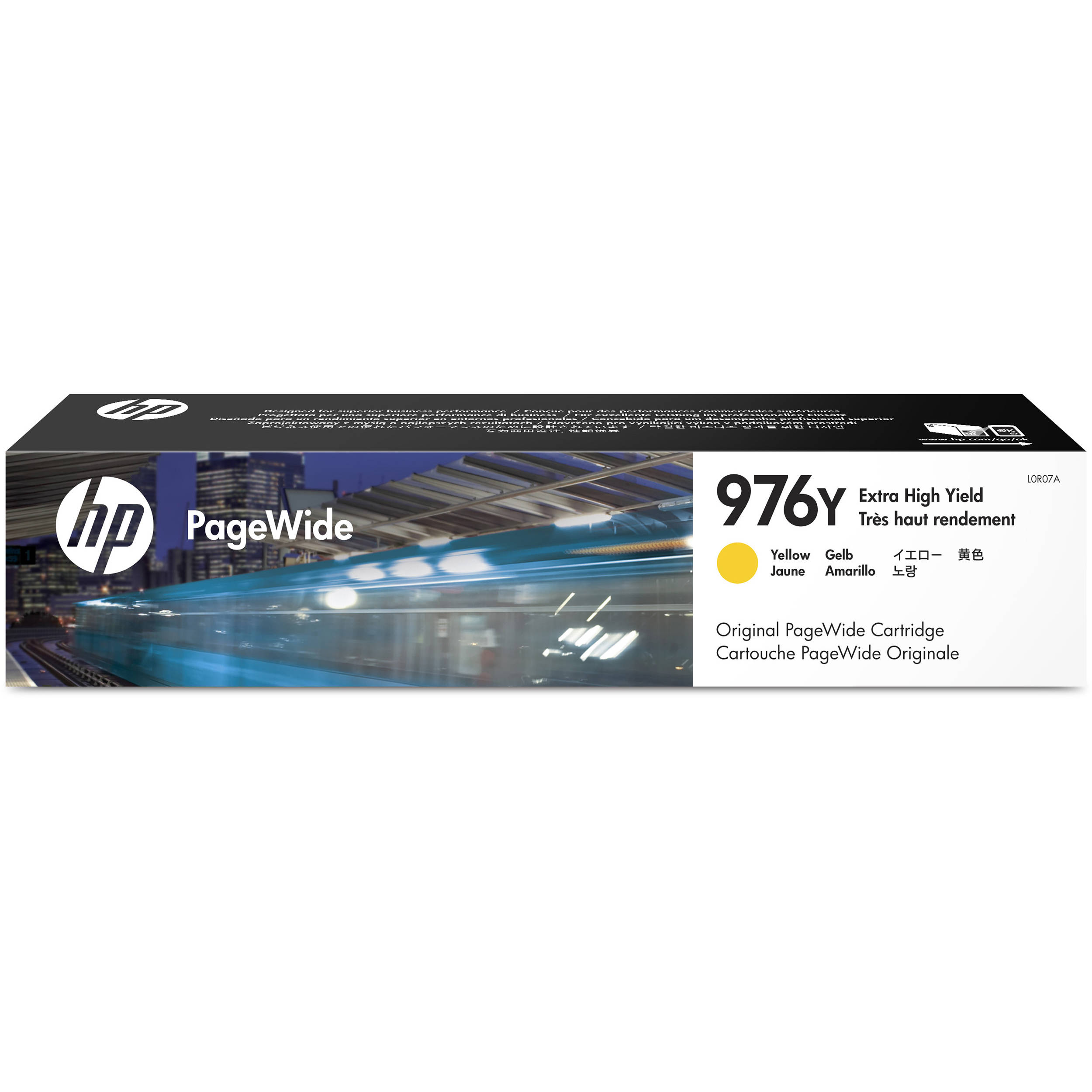 HP 976Y Extra High Yield Yellow PageWide Cartridge (163.5mL)