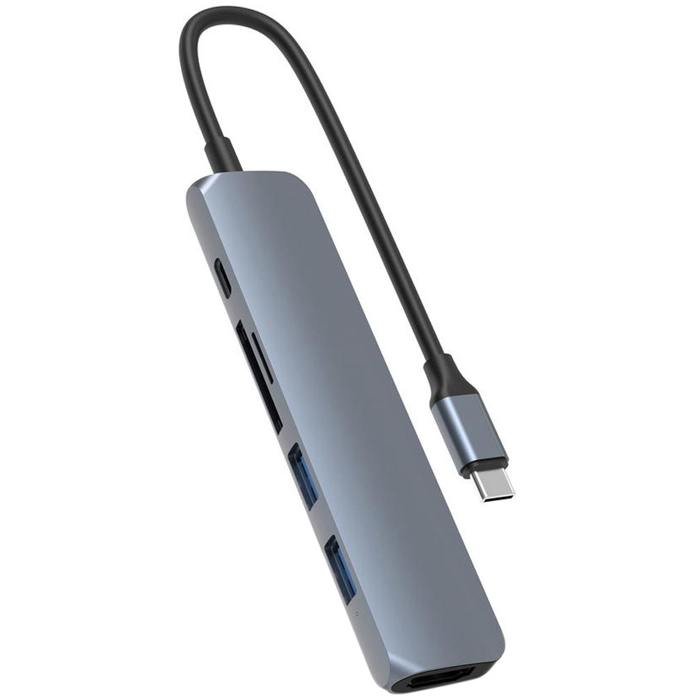 HYPER HyperDrive BAR 6-Port USB Type-C Hub (Space Gray)