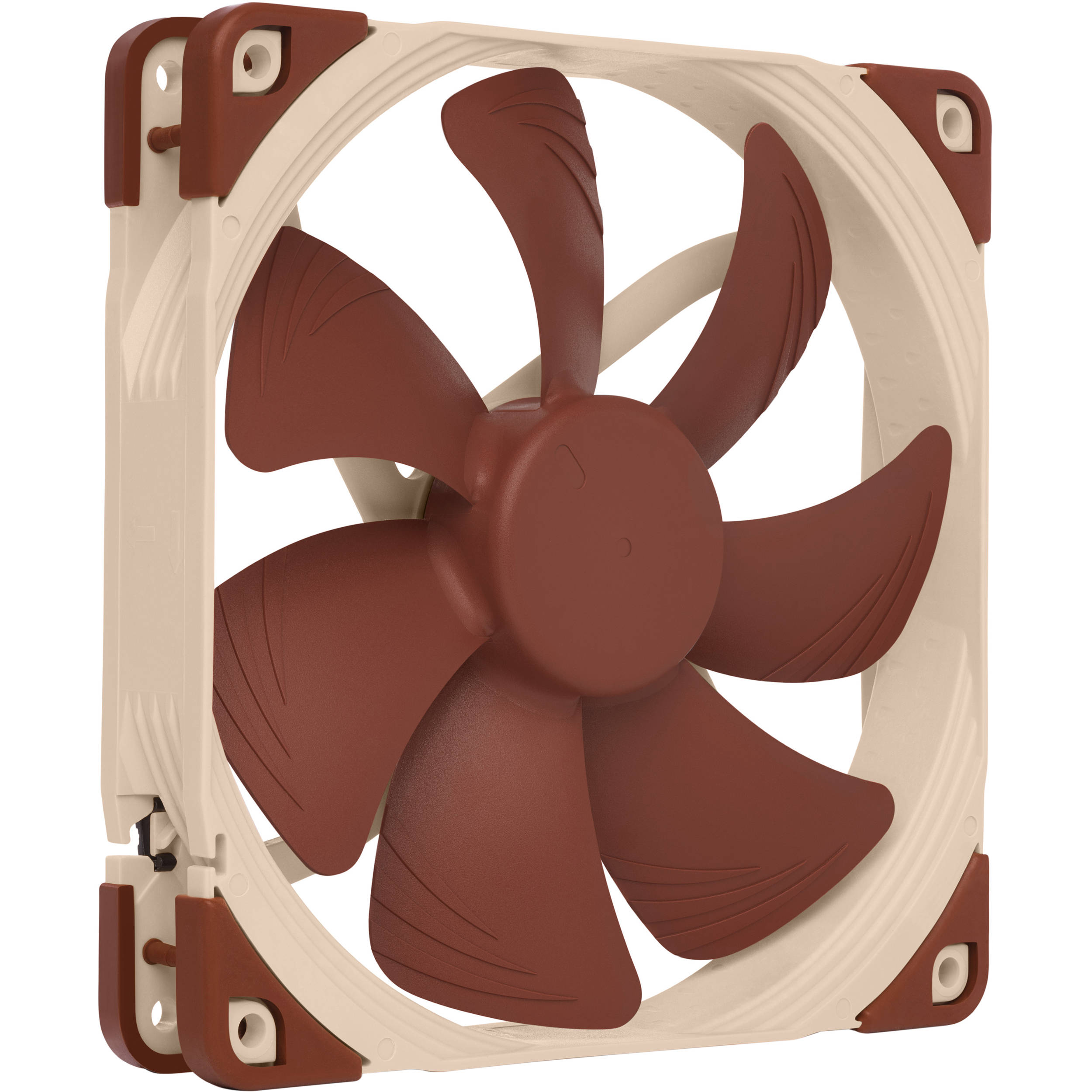 Noctua NF-A14 PWM 140mm Cooling Fan (Square Frame, Brown)