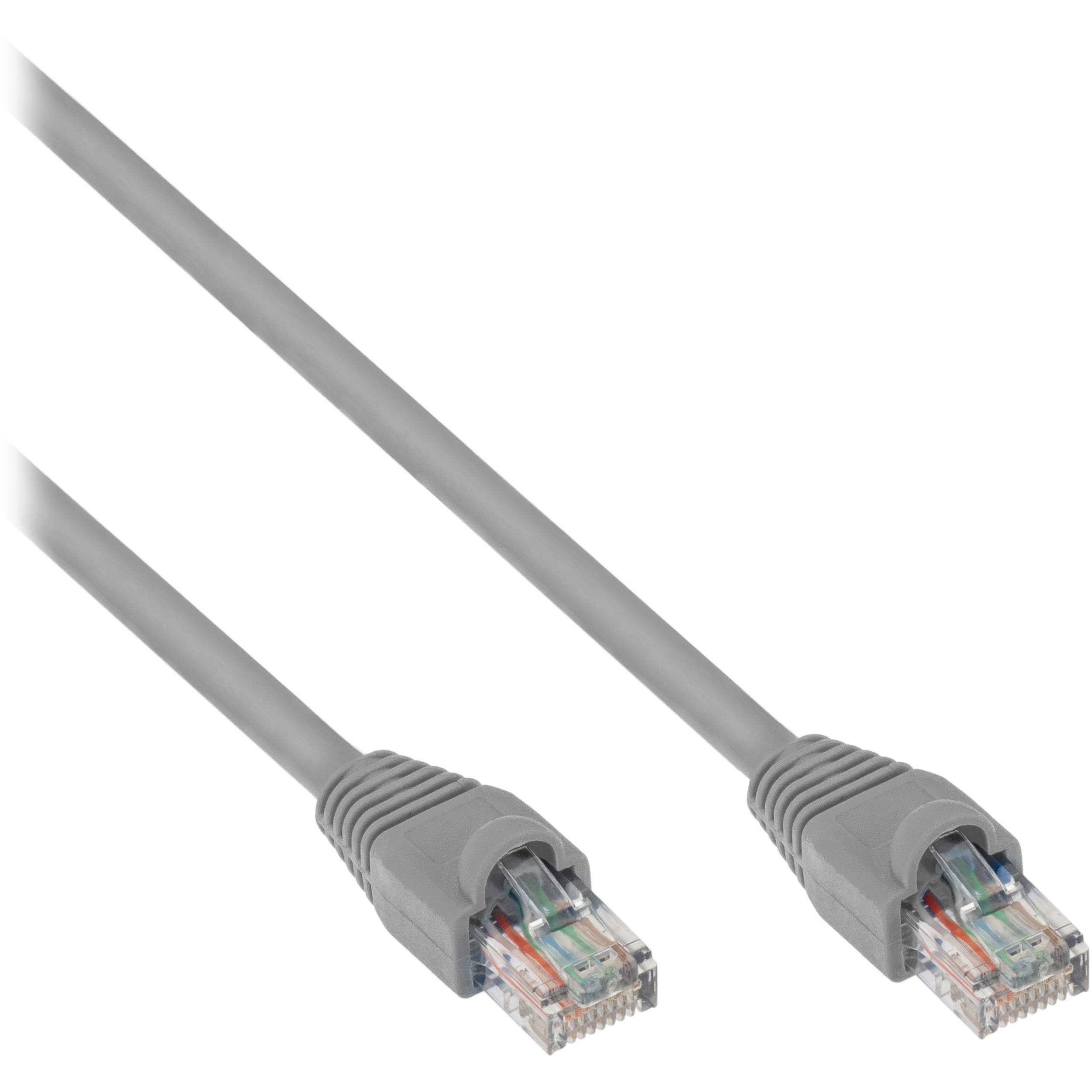 Pearstone Cat 6a Snagless Patch Cable (50', Gray)