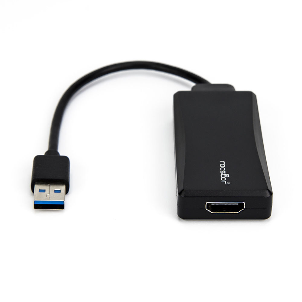 Rocstor USB Type-A 3.0 Male to HDMI Female Adapter Cable (6")