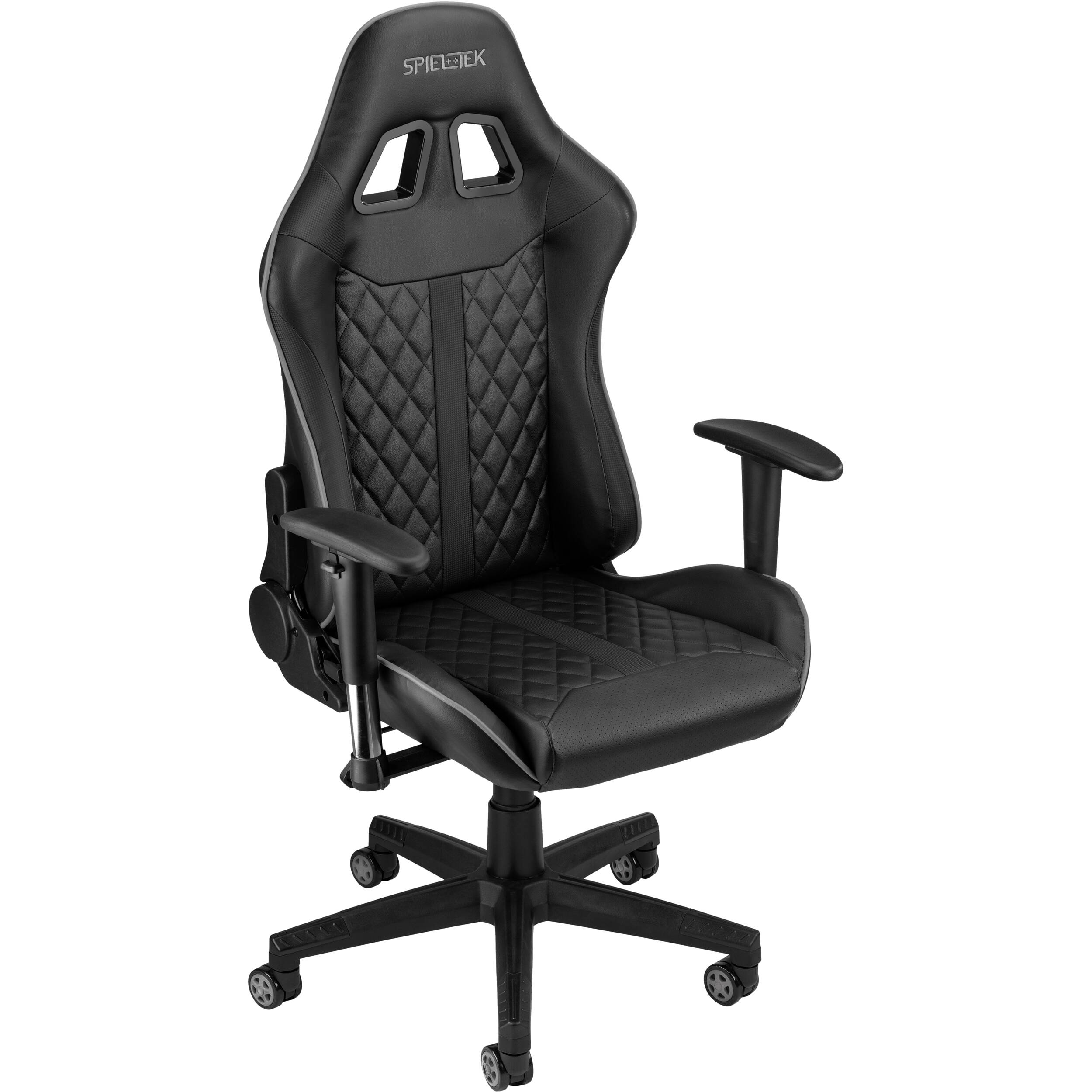 Spieltek 100 Series Gaming Chair (Black & Gray)